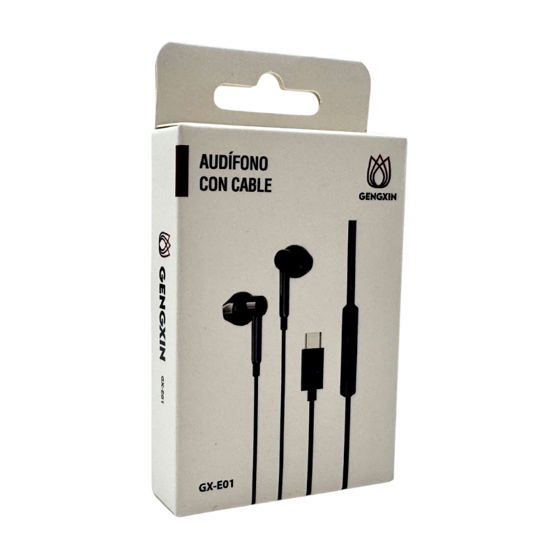 Audifonos con cable Gengxing GX-E01